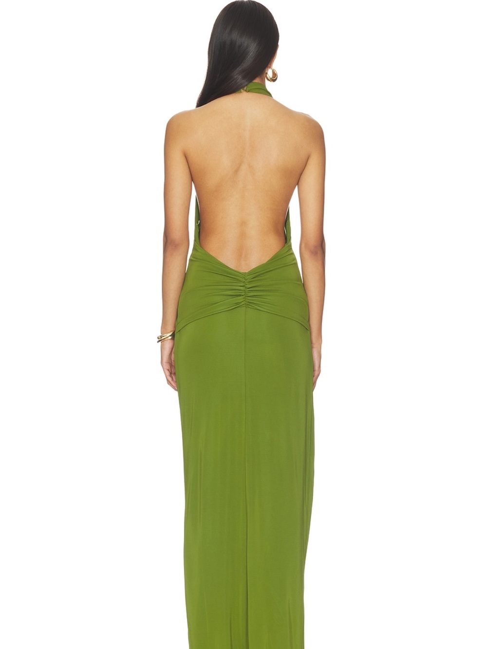 cult gaia Chii Dress in Green - Picture 3 of 9